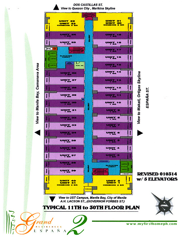 Grand Residences Espana 2 Floor Plan