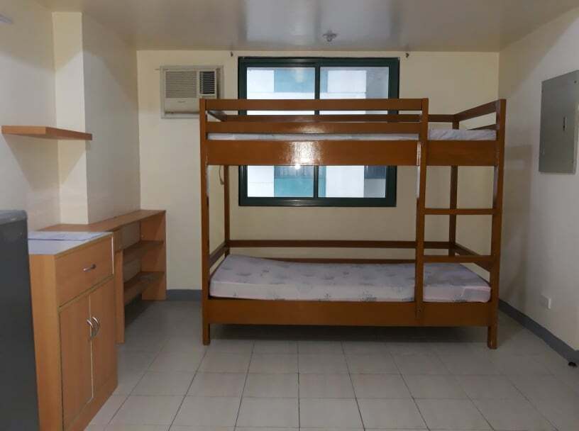 <span style="font-weight: bold;">Semi-Furnished studio unit good for two (2)</span>&nbsp;&nbsp;